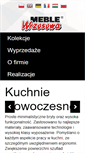 Mobile Screenshot of meblewrzosowa.pl